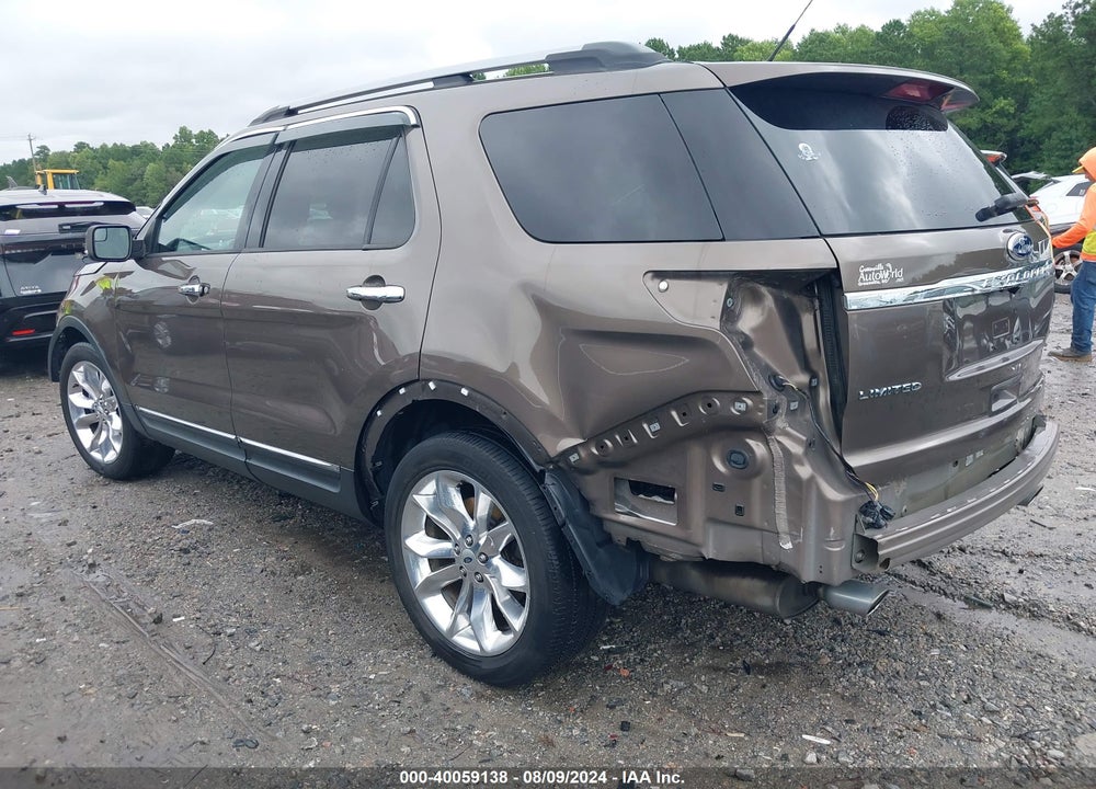 2015 FORD EXPLORER LIMITED VIN: 1FM5K7F8XFGB22009