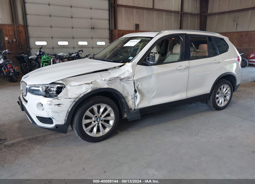 2017 BMW X3 XDRIVE28I VIN: 5UXWX9C57H0T08858