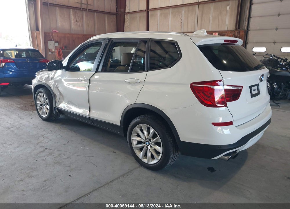 2017 BMW X3 XDRIVE28I VIN: 5UXWX9C57H0T08858