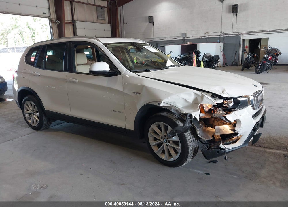 2017 BMW X3 XDRIVE28I VIN: 5UXWX9C57H0T08858