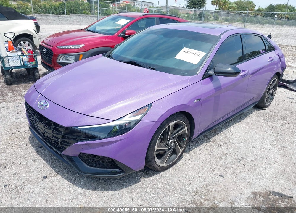 2021 HYUNDAI ELANTRA N LINE VIN: KMHLR4AF8MU149568