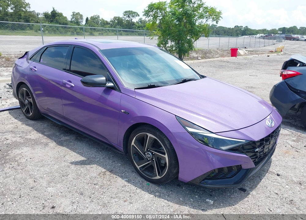 2021 HYUNDAI ELANTRA N LINE VIN: KMHLR4AF8MU149568