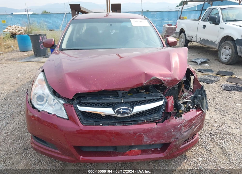2011 SUBARU LEGACY 2.5I PREMIUM VIN: 4S3BMBC67B3211643