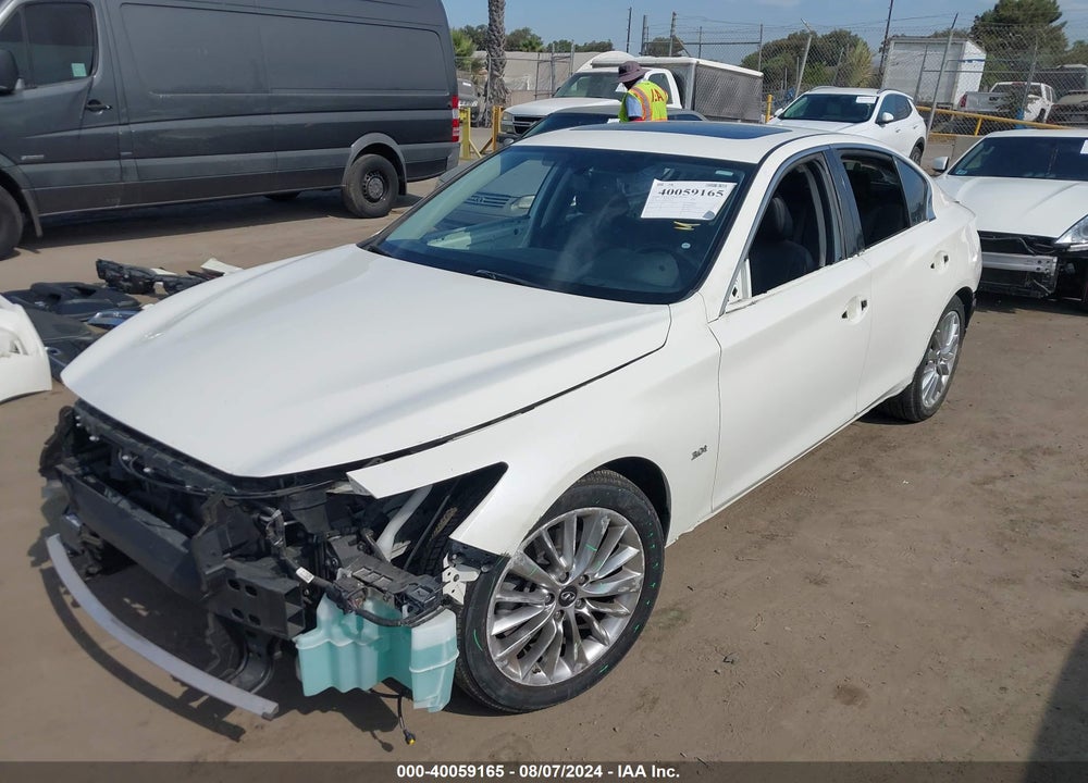 2019 INFINITI Q50 3.0T LUXE VIN: JN1EV7AP8KM514771
