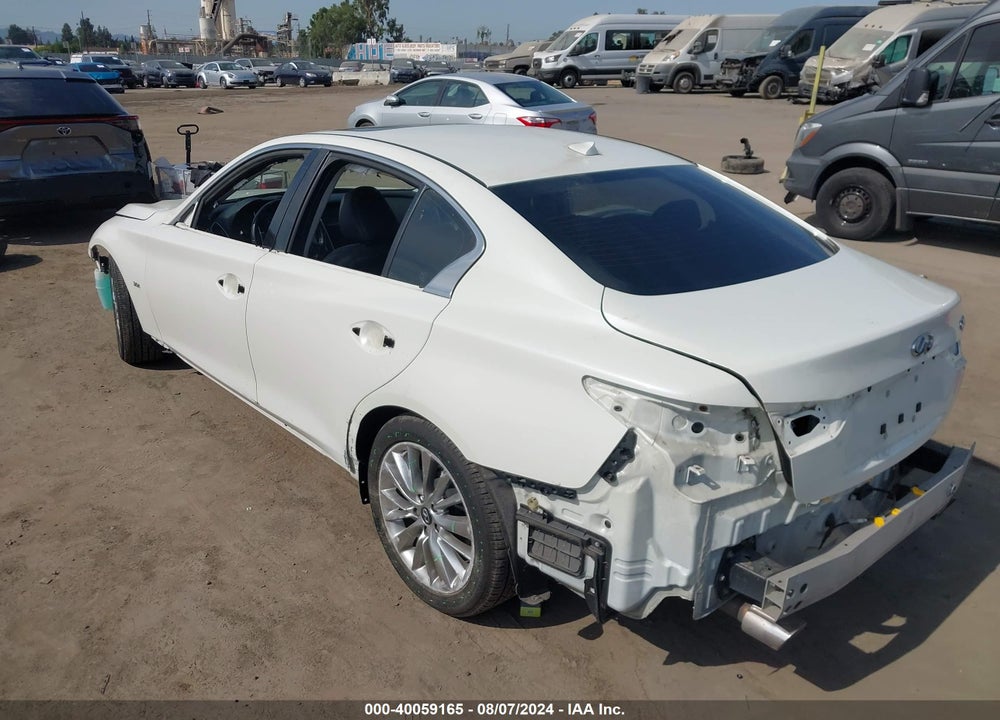 2019 INFINITI Q50 3.0T LUXE VIN: JN1EV7AP8KM514771