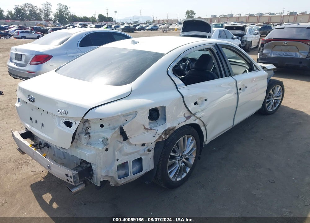 2019 INFINITI Q50 3.0T LUXE VIN: JN1EV7AP8KM514771