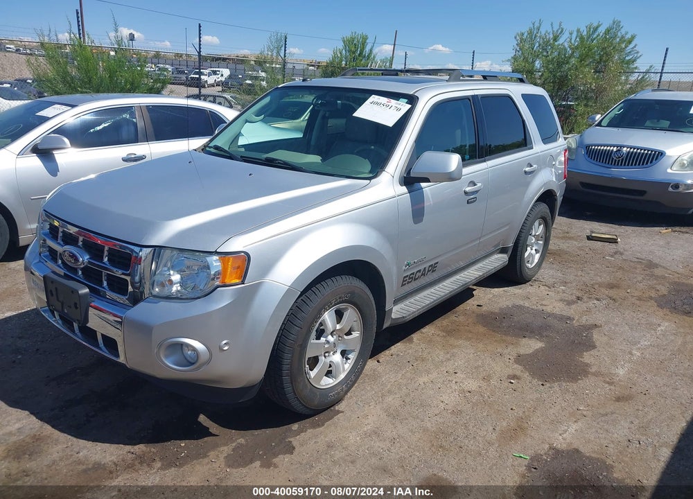 2010 FORD ESCAPE HYBRID LIMITED VIN: 1FMCU4K32AKC07880