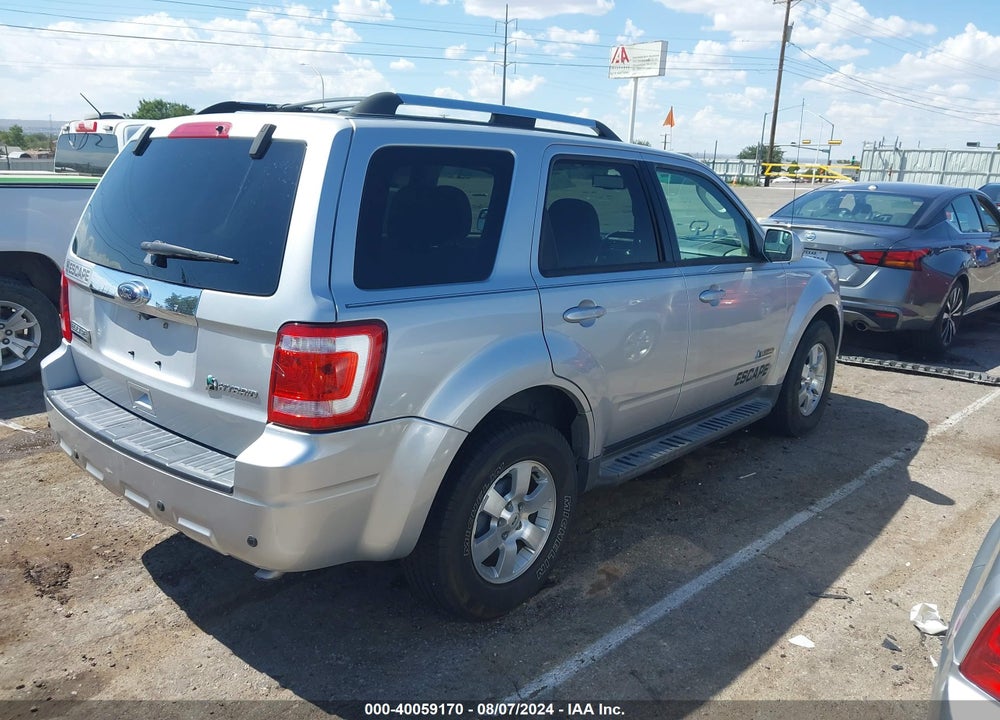 2010 FORD ESCAPE HYBRID LIMITED VIN: 1FMCU4K32AKC07880