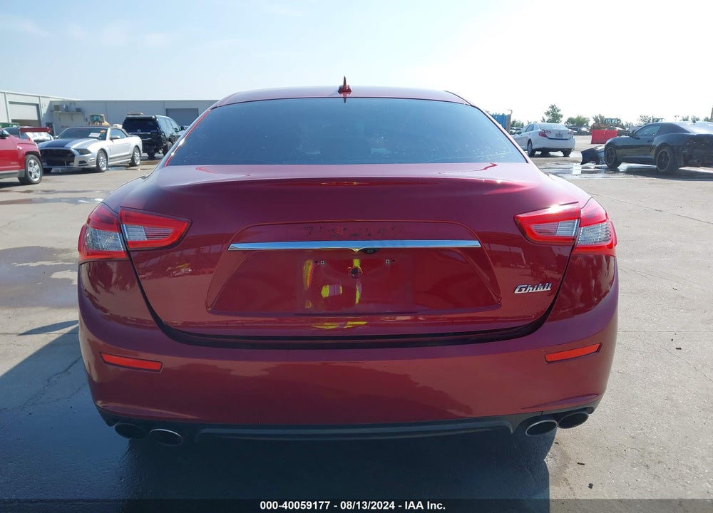 2015 MASERATI GHIBLI VIN: ZAM57XSAXF1152141