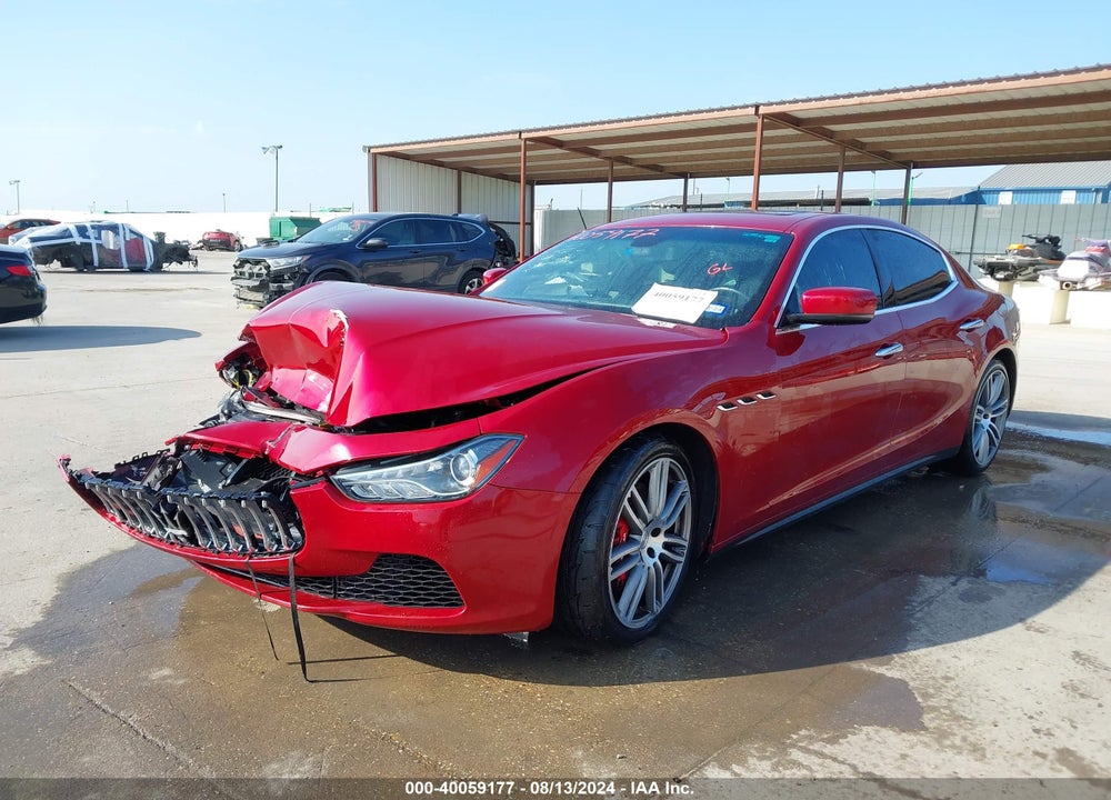 2015 MASERATI GHIBLI VIN: ZAM57XSAXF1152141