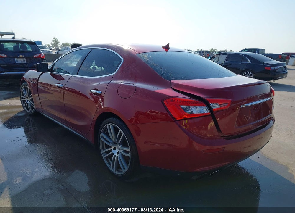 2015 MASERATI GHIBLI VIN: ZAM57XSAXF1152141