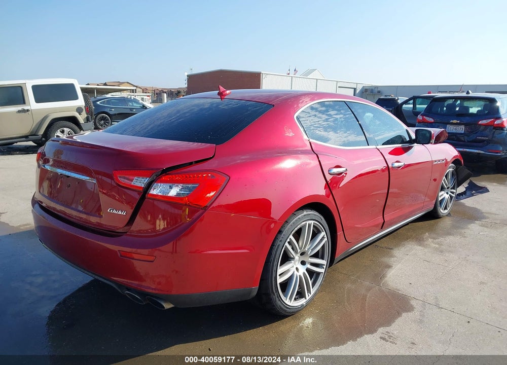 2015 MASERATI GHIBLI VIN: ZAM57XSAXF1152141