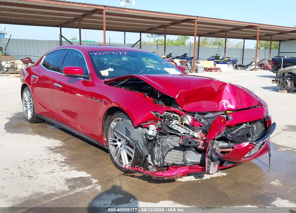 2015 MASERATI GHIBLI VIN: ZAM57XSAXF1152141