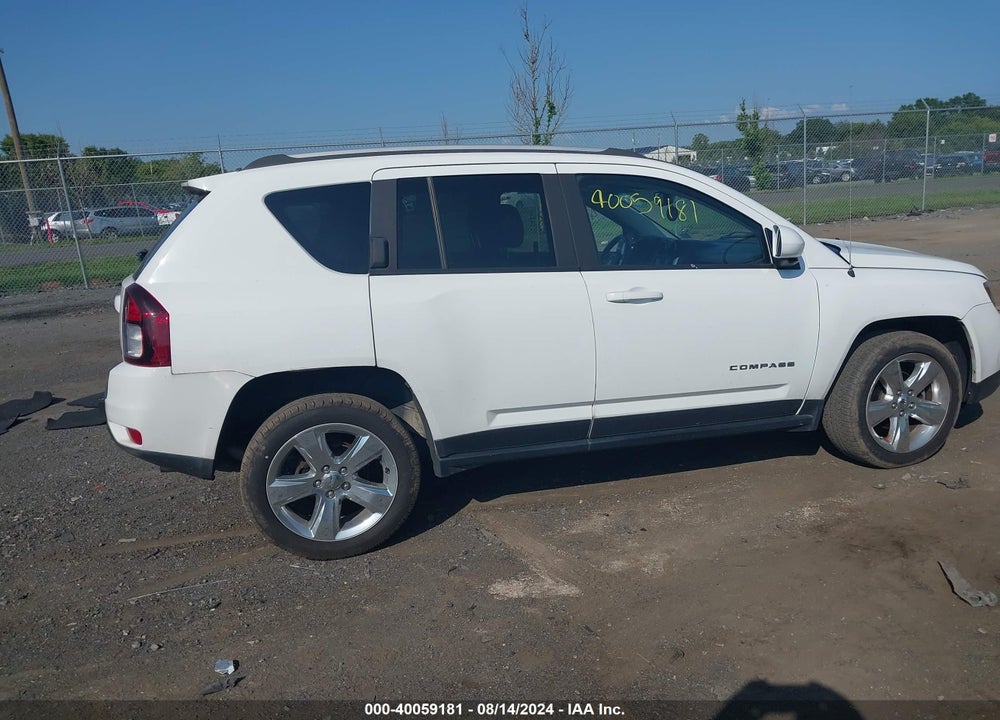 2017 JEEP COMPASS LATITUDE 4X4 VIN: 1C4NJDEB7HD107961
