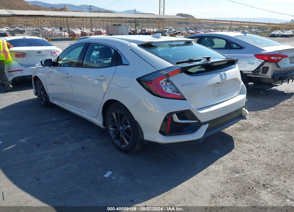 2021 HONDA CIVIC EX VIN: SHHFK7H62MU418281