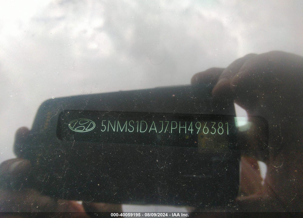2023 HYUNDAI SANTA FE SE VIN: 5NMS1DAJ7PH496381