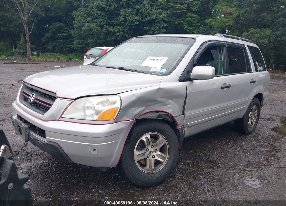 2004 HONDA PILOT EX-L VIN: 2HKYF18714H591957