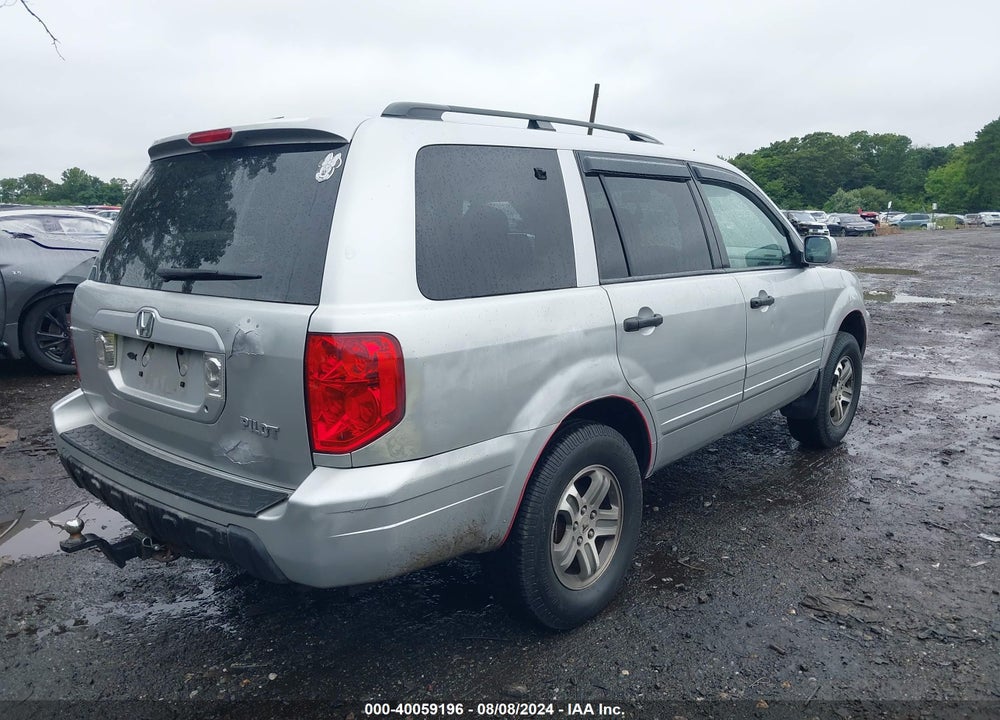 2004 HONDA PILOT EX-L VIN: 2HKYF18714H591957