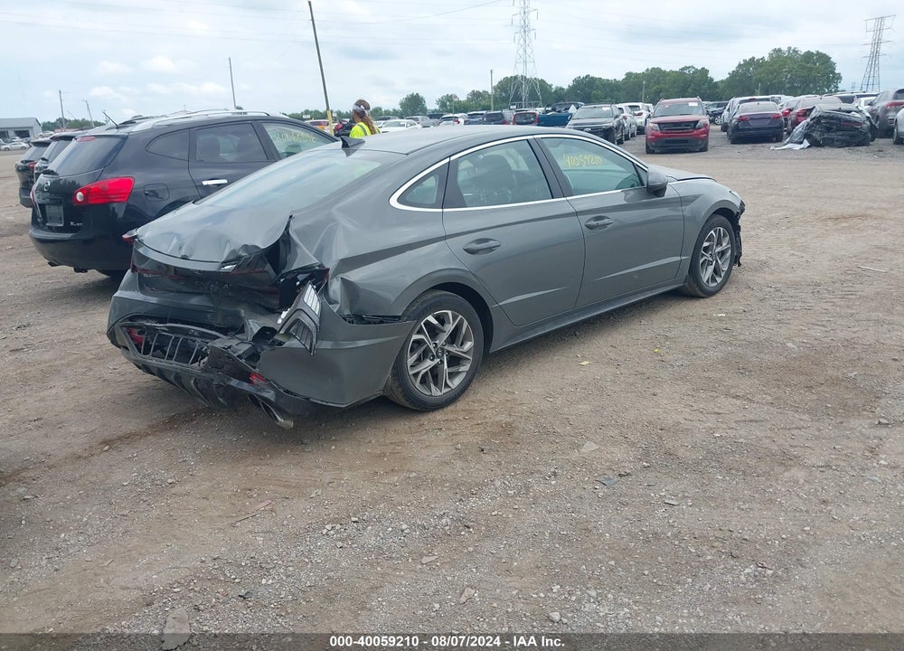 2022 HYUNDAI SONATA SEL VIN: KMHL64JA9NA237013