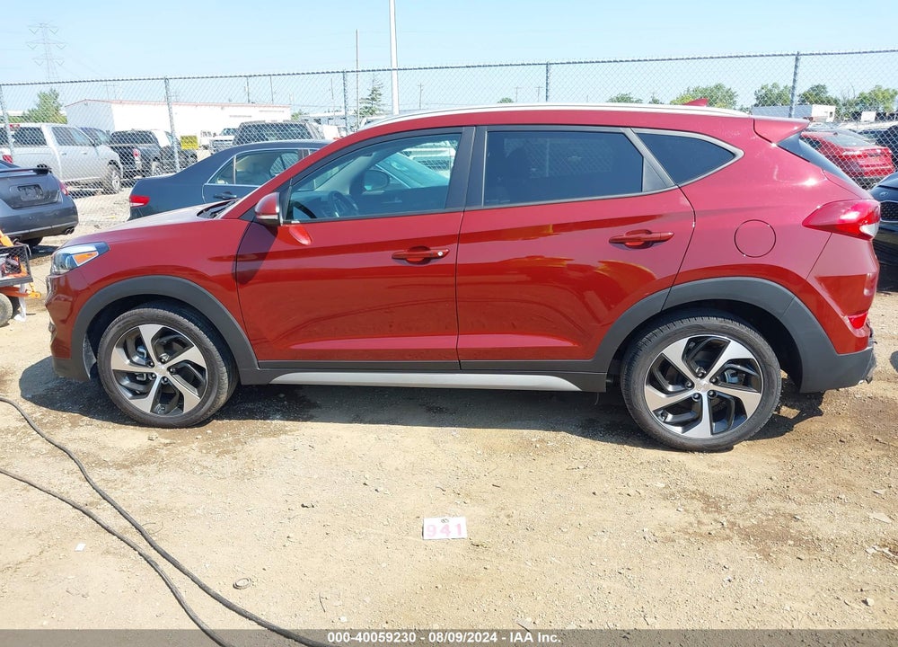 2018 HYUNDAI TUCSON SPORT VIN: KM8J33AL0JU803354