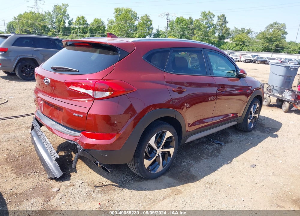 2018 HYUNDAI TUCSON SPORT VIN: KM8J33AL0JU803354