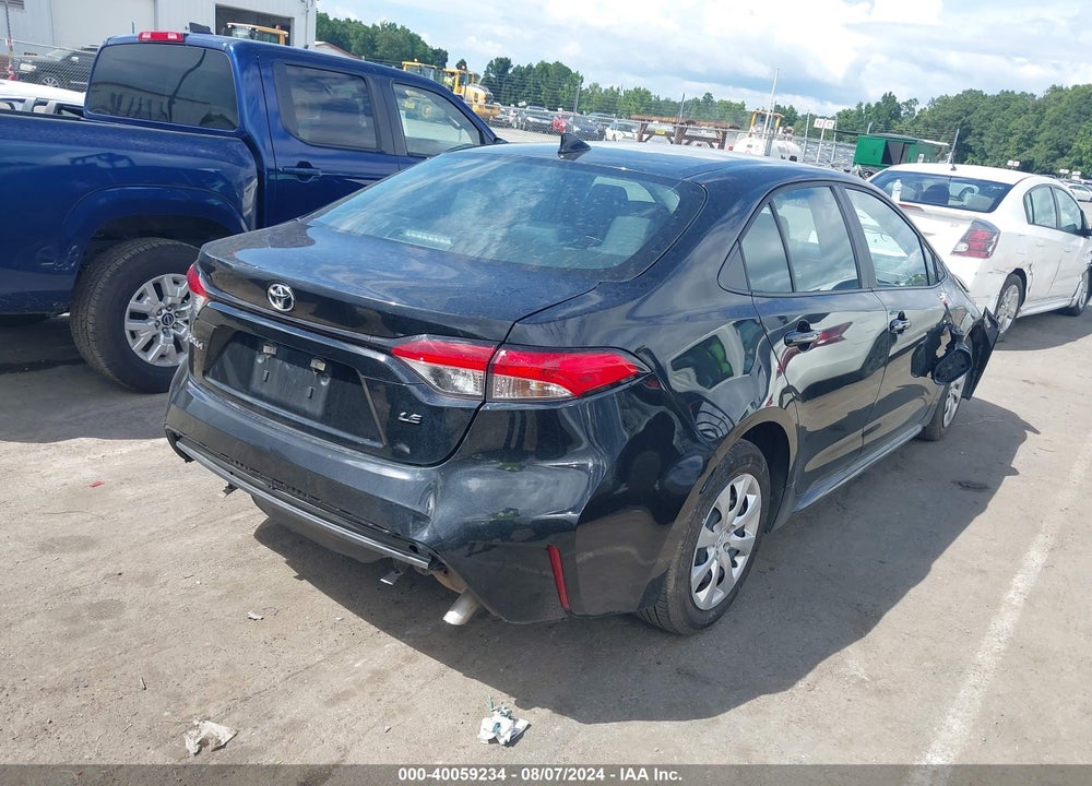 2023 TOYOTA COROLLA LE VIN: 5YFB4MDE2PP036301