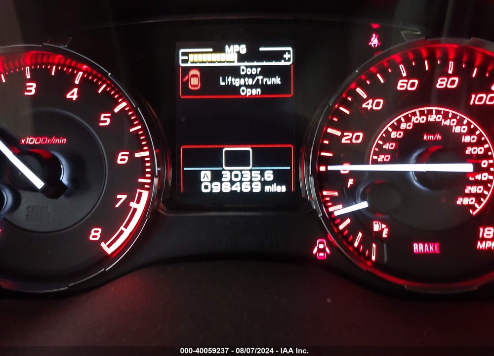 2015 SUBARU WRX PREMIUM VIN: JF1VA1D67F9829908