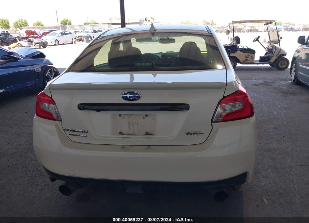 2015 SUBARU WRX PREMIUM VIN: JF1VA1D67F9829908