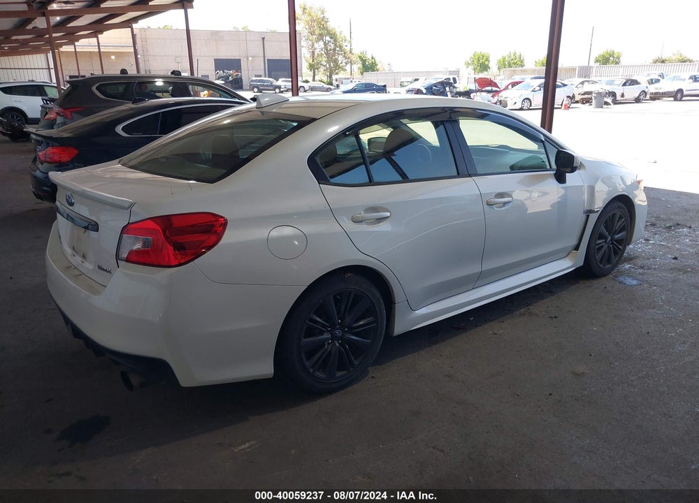 2015 SUBARU WRX PREMIUM VIN: JF1VA1D67F9829908