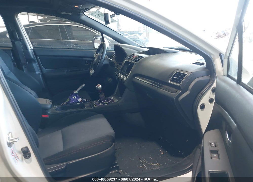 2015 SUBARU WRX PREMIUM VIN: JF1VA1D67F9829908