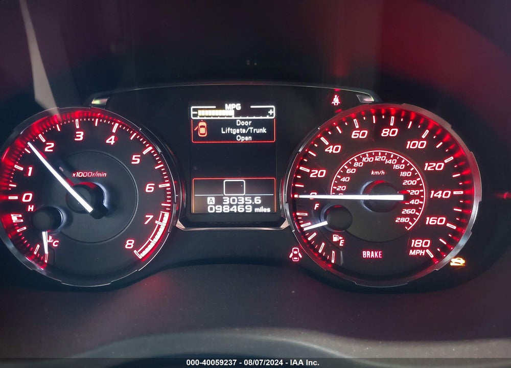2015 SUBARU WRX PREMIUM VIN: JF1VA1D67F9829908