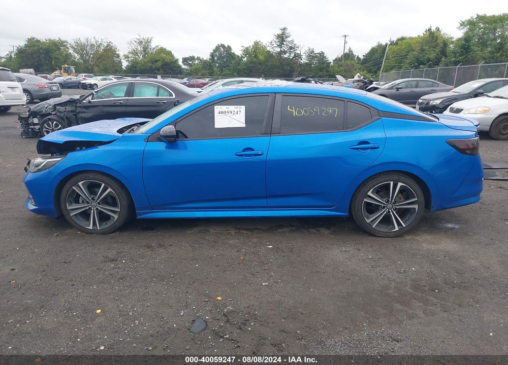 2021 NISSAN SENTRA SR XTRONIC CVT VIN: 3N1AB8DV7MY226697
