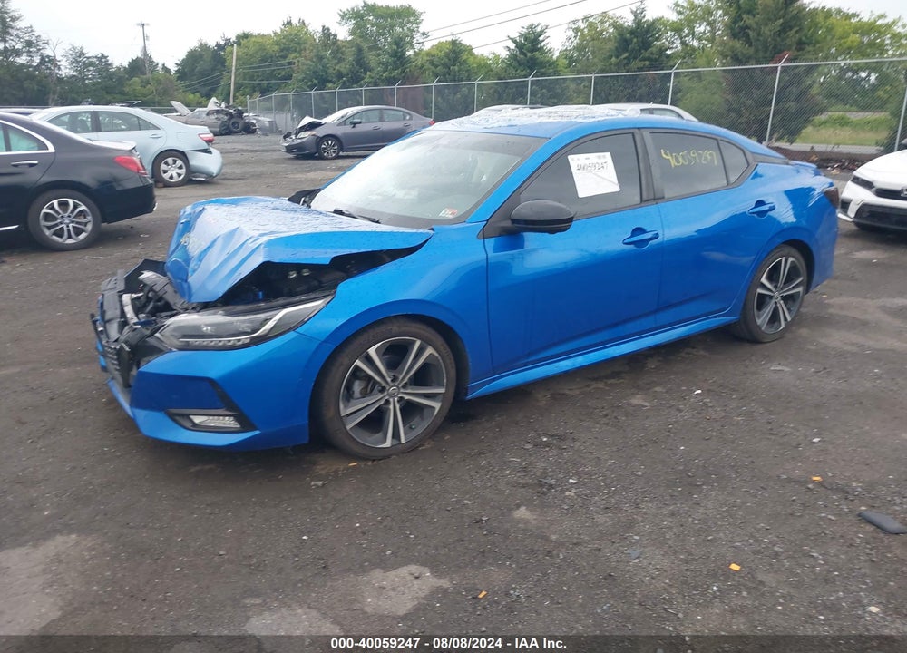 2021 NISSAN SENTRA SR XTRONIC CVT VIN: 3N1AB8DV7MY226697