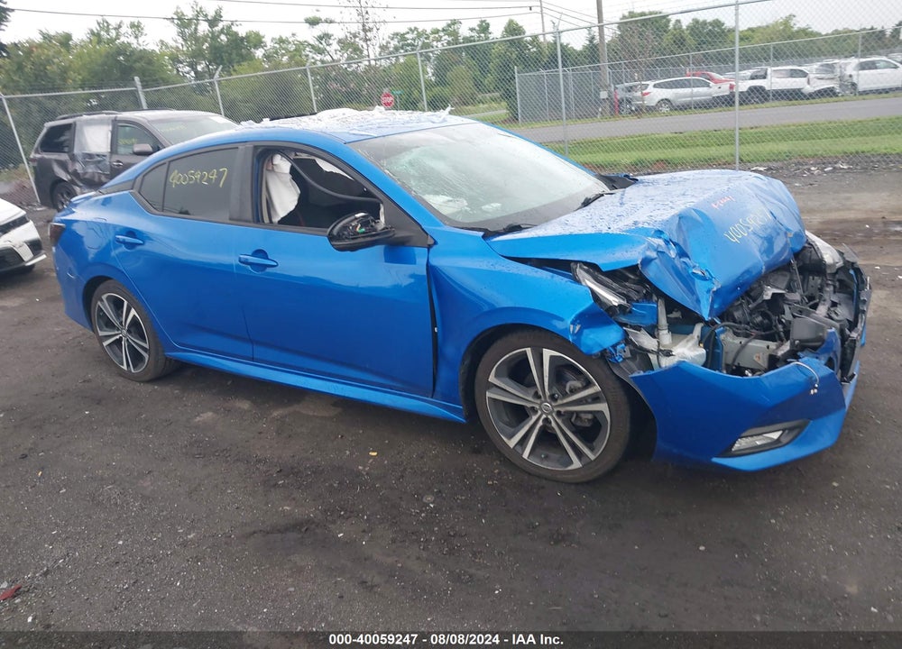 2021 NISSAN SENTRA SR XTRONIC CVT VIN: 3N1AB8DV7MY226697