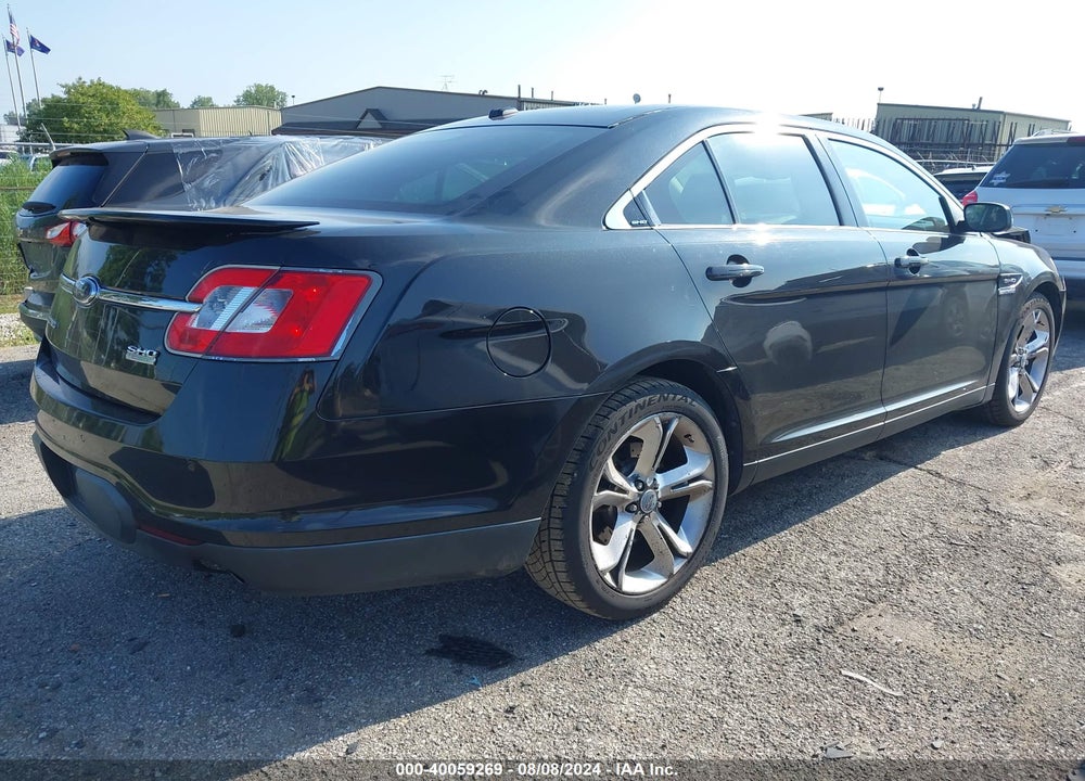 2010 FORD TAURUS SHO VIN: 1FAHP2KT7AG106218