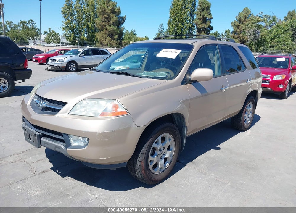 2001 ACURA MDX VIN: 2HNYD18881H534622