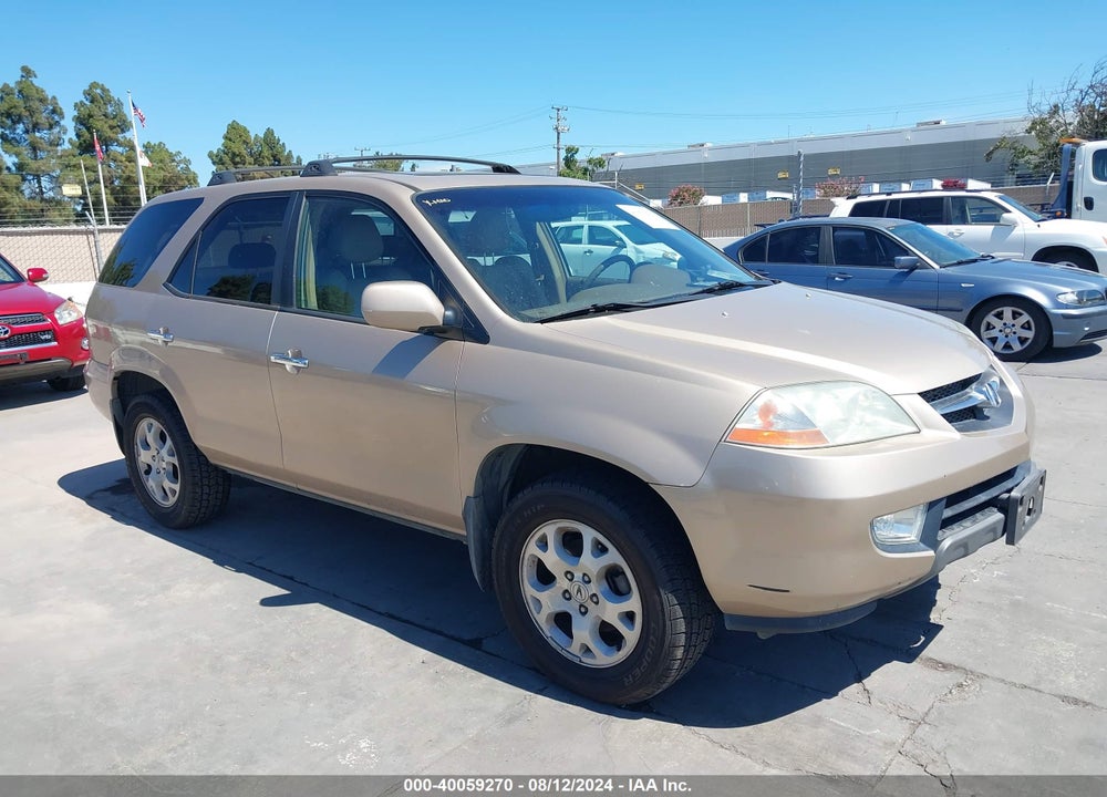 2001 ACURA MDX VIN: 2HNYD18881H534622