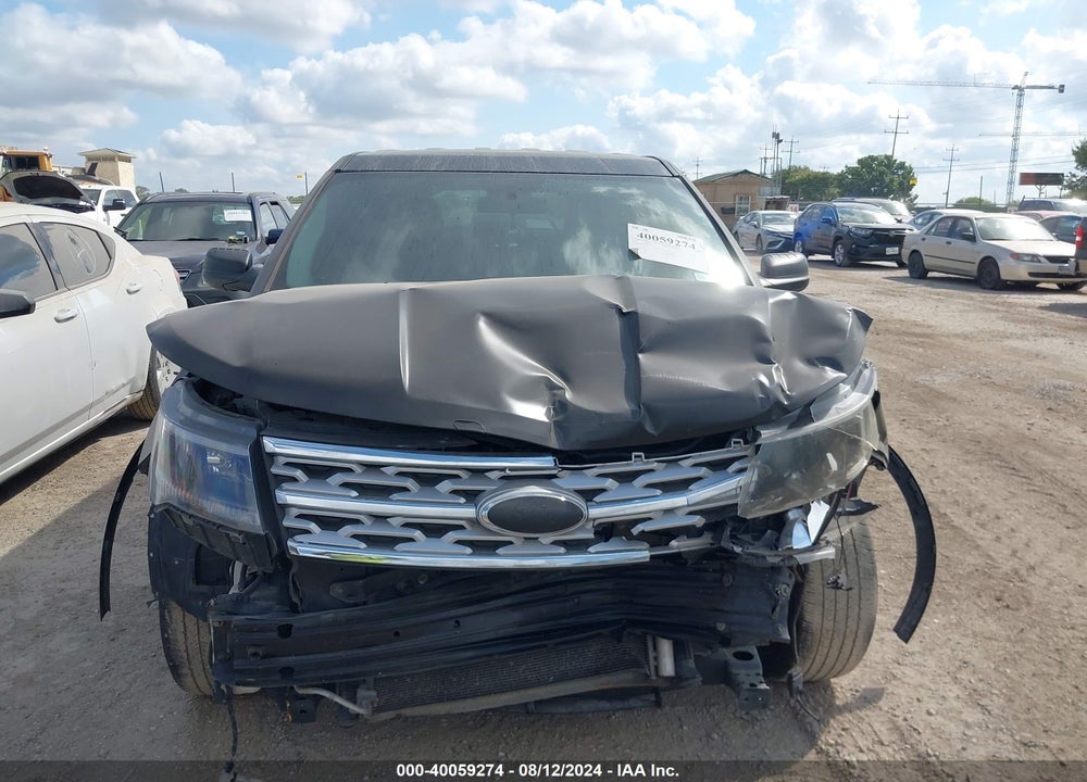 2018 FORD POLICE INTERCEPTOR UTILITY VIN: 1FM5K8AR6JGC18072