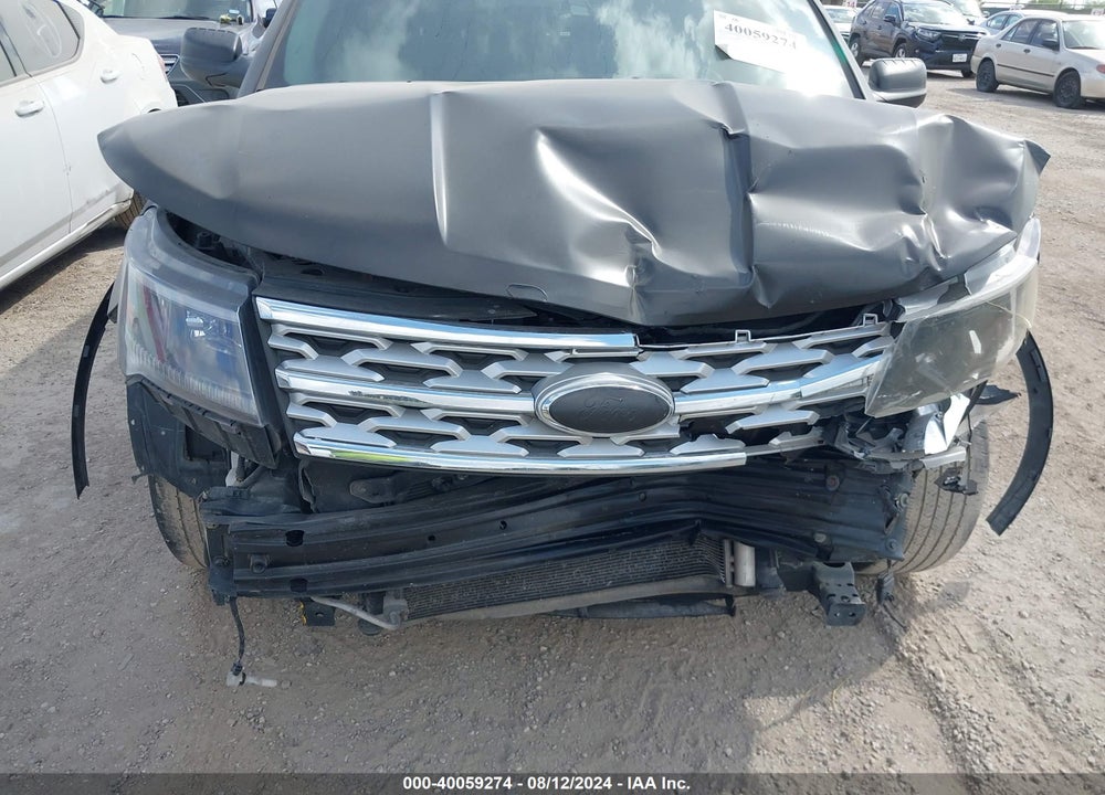 2018 FORD POLICE INTERCEPTOR UTILITY VIN: 1FM5K8AR6JGC18072