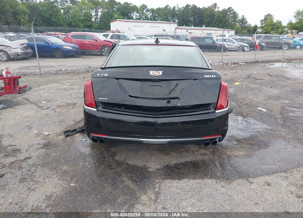 2018 CADILLAC CT6 TWIN TURBO PREMIUM LUXURY VIN: 1G6KJ5R68JU139221