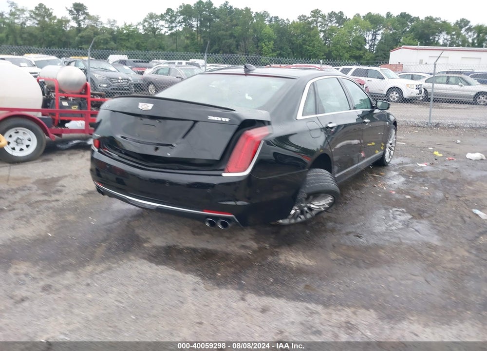 2018 CADILLAC CT6 TWIN TURBO PREMIUM LUXURY VIN: 1G6KJ5R68JU139221