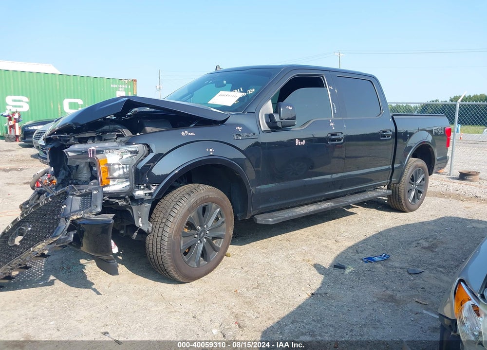 2020 FORD F-150 LARIAT VIN: 1FTEW1E44LFB13473