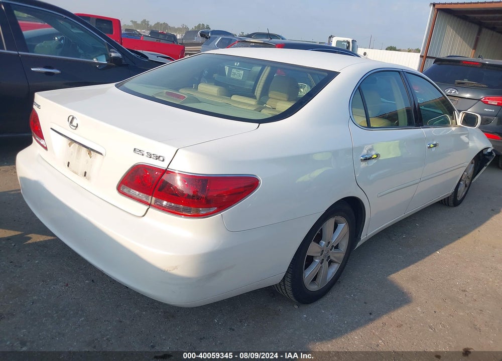 2006 LEXUS ES 330 VIN: JTHBA30G065162841