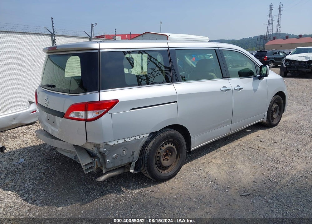 2015 NISSAN QUEST S VIN: JN8AE2KP2F9124081