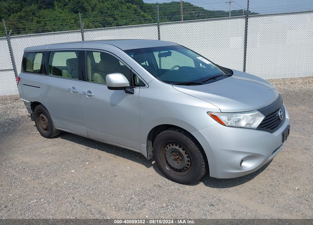 2015 NISSAN QUEST S VIN: JN8AE2KP2F9124081