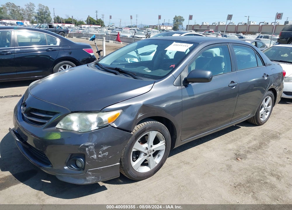 2013 TOYOTA COROLLA VIN: 5YFBU4EE6DP101368