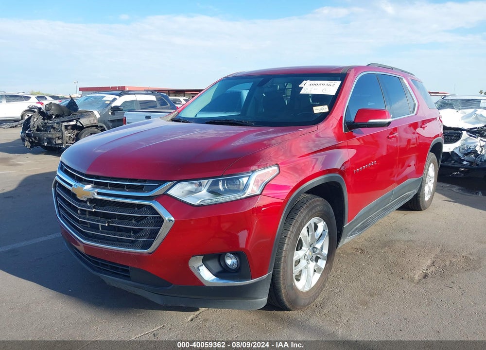 2020 CHEVROLET TRAVERSE FWD LT CLOTH VIN: 1GNERGKW8LJ305953