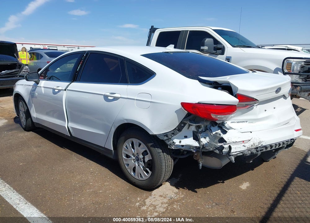 2020 FORD FUSION S VIN: 3FA6P0G72LR244865