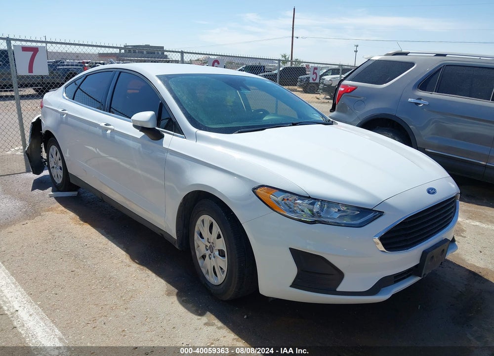 2020 FORD FUSION S VIN: 3FA6P0G72LR244865