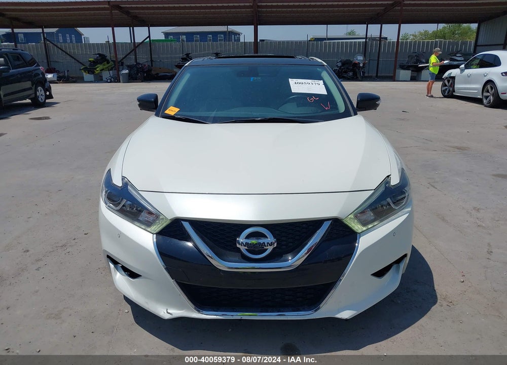 2018 NISSAN MAXIMA 3.5 PLATINUM VIN: 1N4AA6AP6JC404524